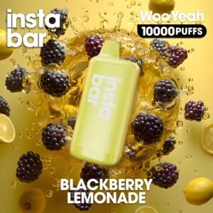 INSTA BAR WOOYEAH 10000PUFFS Blackberry Lemonade