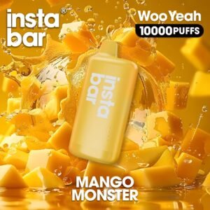INSTA BAR WOOYEAH 10000PUFFS Mango Monster