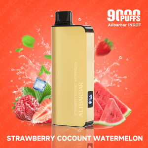 ALIBARBAR 9000Puffs STRAWBERRY COCONUT WATERMELON (10PCS)