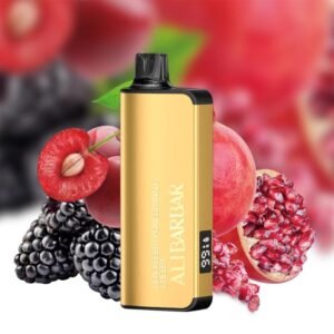 ALIBARBAR 9000PUFFS Blackberry Pomegranate Cherry