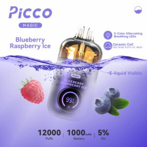 Picco MAGIC 12000PUFFS Blueberry Raspberry lce
