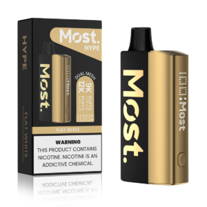 Most Hype 12000PUFFS Flat White