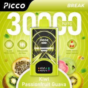 Picco BREAK 30000PUFFS Kiwi Passionfruit Guava